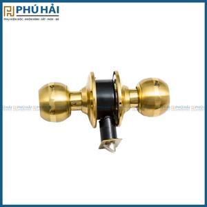 Khóa tay nắm tròn BKT 80160 thau