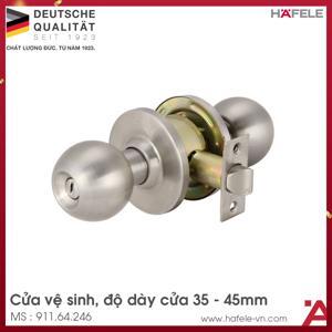 Khóa tay nắm tròn cò 70mm Hafele 911.64.246