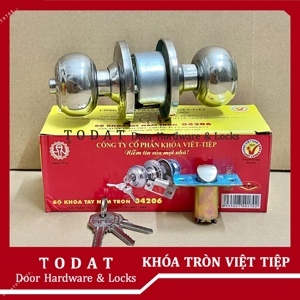 Khóa tay nắm tròn Việt Tiệp 04206