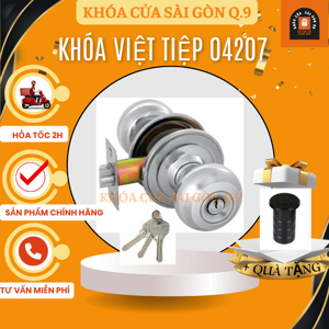 Khóa tay nắm tròn Việt Tiệp 04207