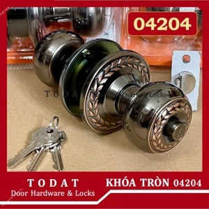 Khóa tay nắm tròn Việt Tiệp 04204