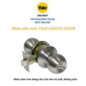 Khóa tay nắm tròn YALE CA5222 1B US32D