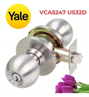 Khóa tay nắm tròn Yale VCA5247 US32D