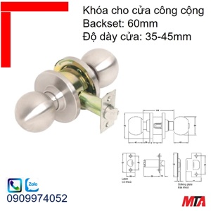 Khóa tay tròn công cộng Hafele 911.64.254