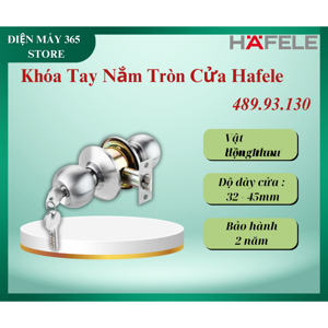 Khoá tay tròn Hafele cho cửa phòng 489.93.130