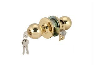 Khóa tay tròn màu đồng bóng DIY Häfele 489.93.132