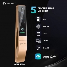 Khóa thông minh có màn hình camera OSN-3364
