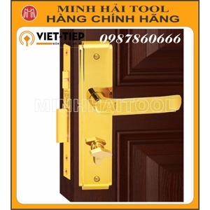 Khoá thông phòng hợp kim PVD Việt Tiệp 04325