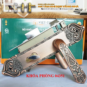 Khoá thông phòng hợp kim Việt Tiệp 04351