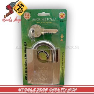 Khóa treo đồng bấm chống cắt Việt Tiệp VT 0162P