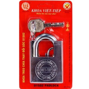 Khóa treo đồng Việt Tiệp 01502