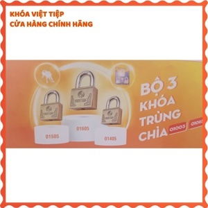 Khóa treo hợp kim Việt Tiệp 01505