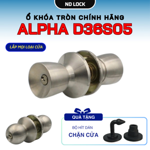 Khóa Tròn Alpha Chìa Thường 33S05