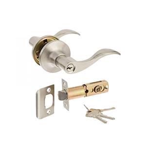 Khóa tròn gạt màu Satin Nickel Yale VL6547US15