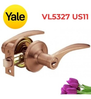 Khóa tròn tay gạt Yale VL5327 US11