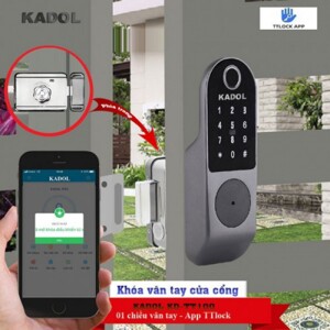 Khóa vân tay cửa cổng Kadol KD-TT100