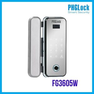 Khóa vân tay cửa kính PHGlock FG3605W