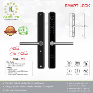 Khóa vân tay Kassler KL-599I