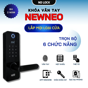 Khóa vân tay kết nối WIFI Newneo K501