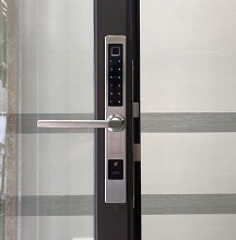 Khóa vân tay nhôm kính Kadol E8800