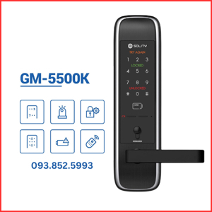 Khoá vân tay Solity GM-5500K