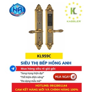 Khóa vân tay tân cổ Kassler KL-959C