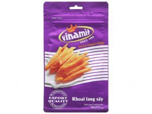 Khoai lang sấy khô Vinamit - gói 100g