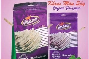 Khoai môn sấy giòn Vinamit - 250g