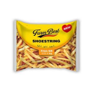 Khoai tây cắt sợi đông lạnh Farm Best gói 1kg
