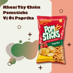 Khoai tây chiên Pomsticks vị ớt paprika 100g