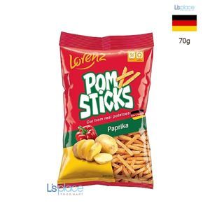 Khoai tây chiên Pomsticks vị ớt paprika 100g