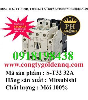 Khởi động từ Mitsubishi S-T32 AC400V