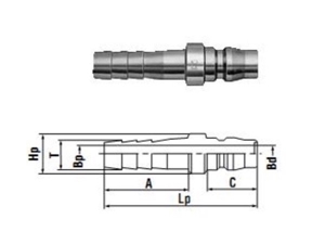 Khớp Nối Nitto 400PH 1/2Inch