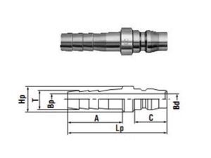 Khớp nối Nitto 40PH