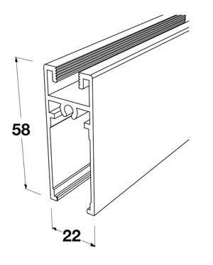 Khung dưới Hafele 403.61.930