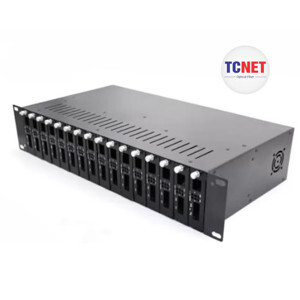 Khung giá 14 khe cắm Media Converter Wintop YT-81/4-2A