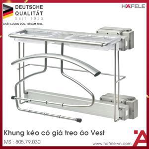 Khung kéo có giá treo áo vest xoay Hafele 805.79.030