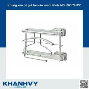 Khung kéo có giá treo áo vest xoay Hafele 805.79.030