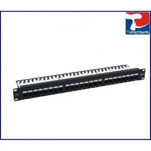 Khung Patch panel 24 Port 1U CAT.6A STP Snap-in DINTEK 1406-00012