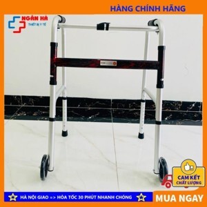 Khung tập đi nhôm bánh lớn Lucass W-57