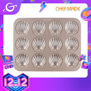 Khuôn 12 bánh vỏ sò điệp Chefmade WK9739