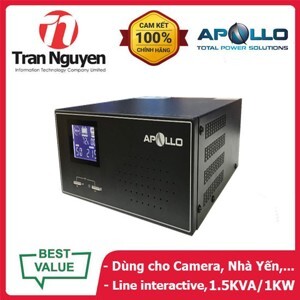 Kích điện Inverter sine chuẩn Apollo HI1500