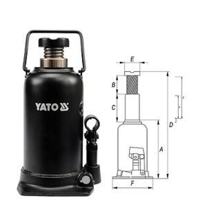 Kích đội thủy lực 1 pistong Yato YT-1702