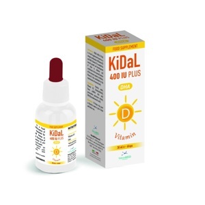 KiDaL 400 IU Plus Siro hỗ trợ phát triển hệ xương răng