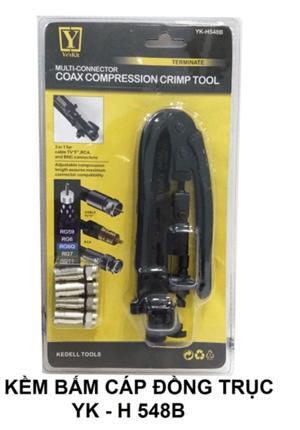 Kiềm bấm cáp đồng trục YesKit YK - H548B