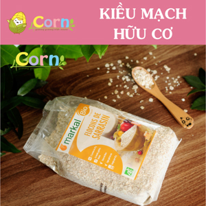 Kiều mạch cán dẹp hữu cơ Markal gói 500g