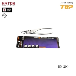 Kìm 2 lỗ mũi cong Top Kogyo BN-200