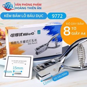 Kìm bấm 1 lỗ hình Oval KW-TriO 9772