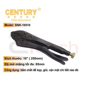 Kìm bấm chết Century SNK-10510, 10"