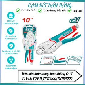 Kìm bấm chết Total THT191005 10"